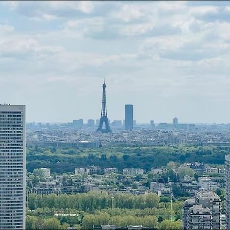 Apartment Paris La Defense Eiffel Tower Outlook Puteaux Dış mekan fotoğraf