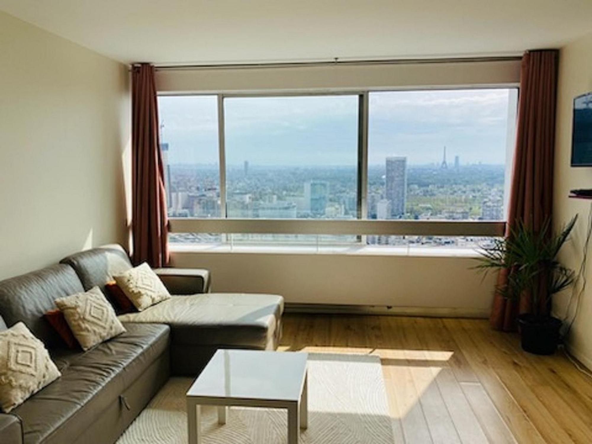 Apartment Paris La Defense Eiffel Tower Outlook Puteaux Dış mekan fotoğraf